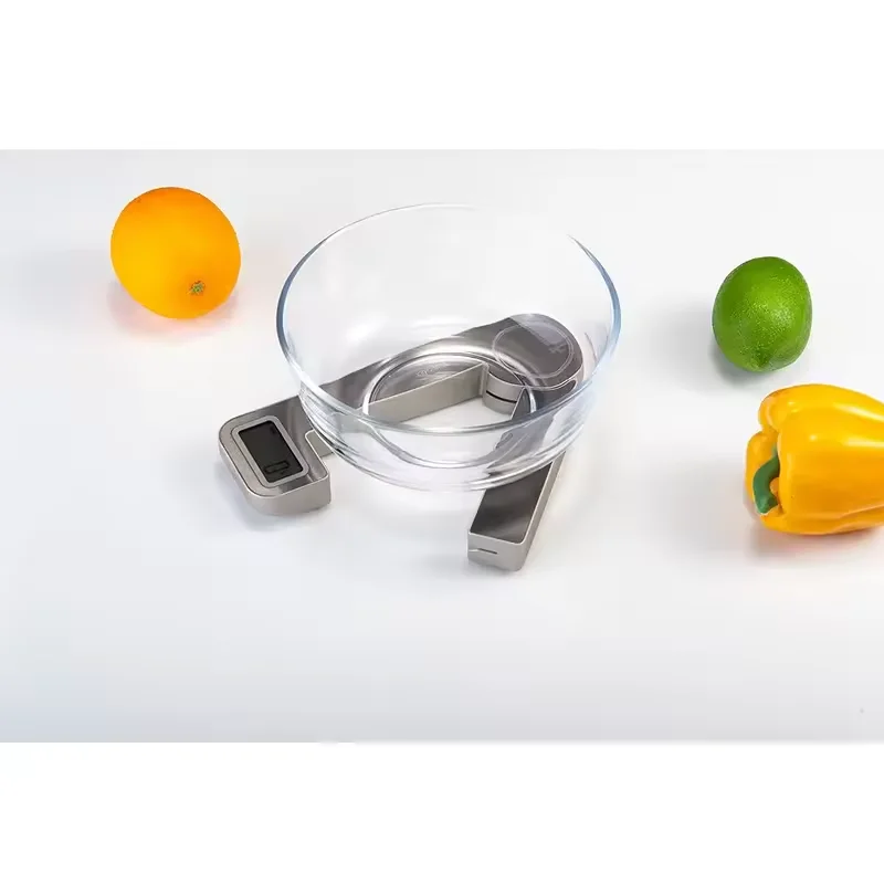 Digital Waterproof smart electronic kitchen food digital scale portable stainless steel 5kg kitchen scale