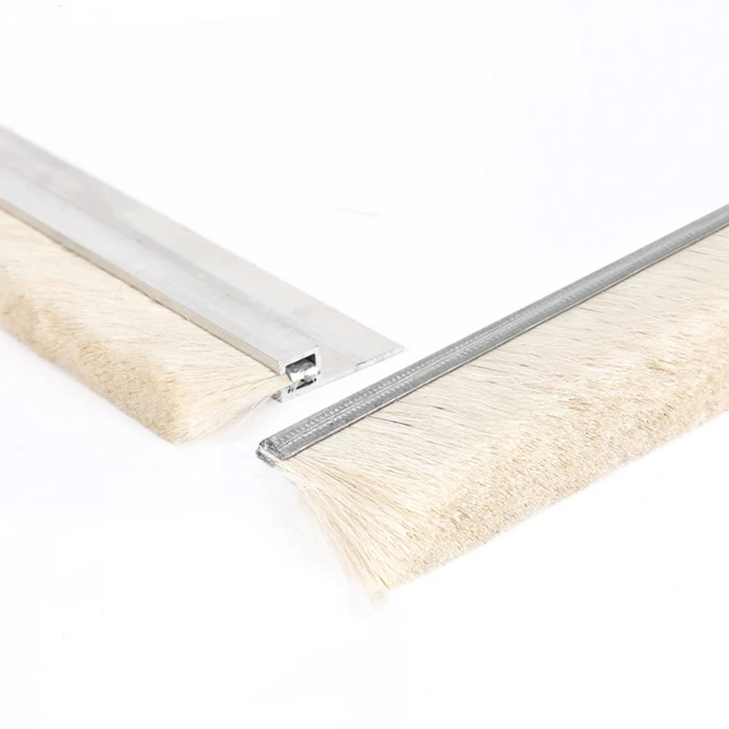 Customized Industrial With Holder China Pp Base Brass Bristle Car Tyre Cleaning Nylon Strip Brush