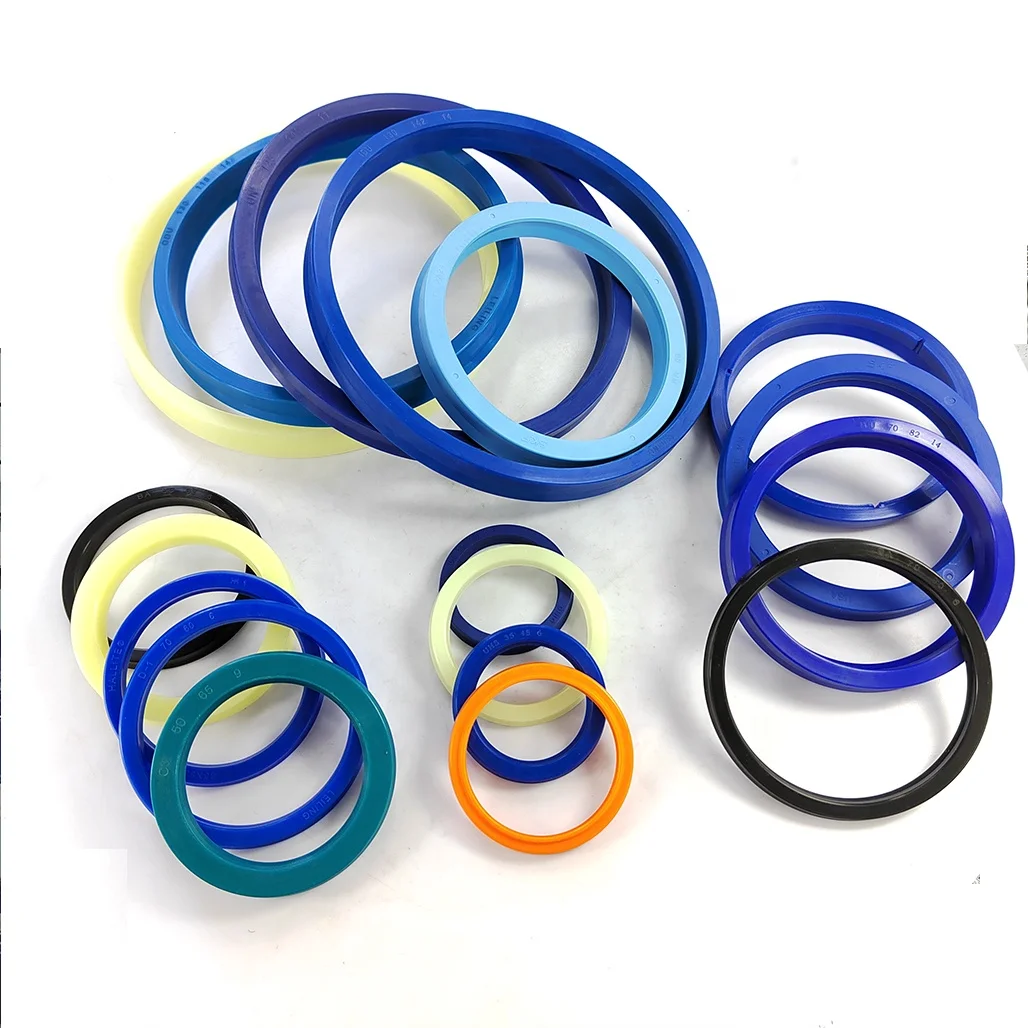 wear resistant various color Hydraulic Cylinder Seal PU polyurethane Hydraulic Oil Seals Forklift heavy truck seal parts