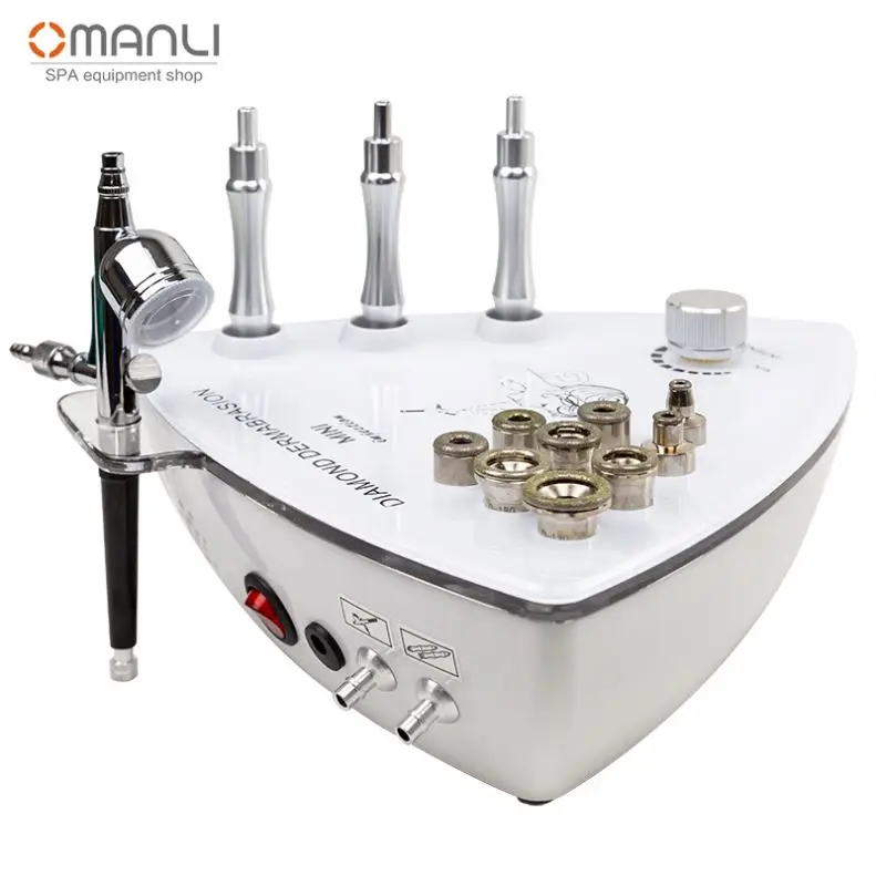 2 in 1 microdermabrasion oxygen sprayer diamond peel skin care machine