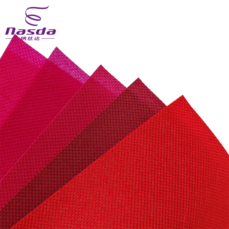 Eco Friendly Manufacturers Polypropylene Spunbonded Non-woven Fabric 100%PP tela non woven cloth
