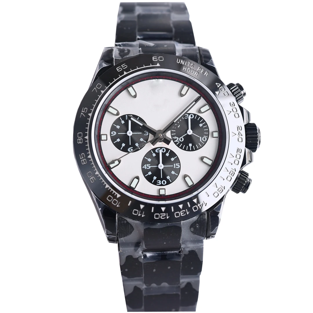 Мужские водонепроницаемые часы с сапфировым стеклом