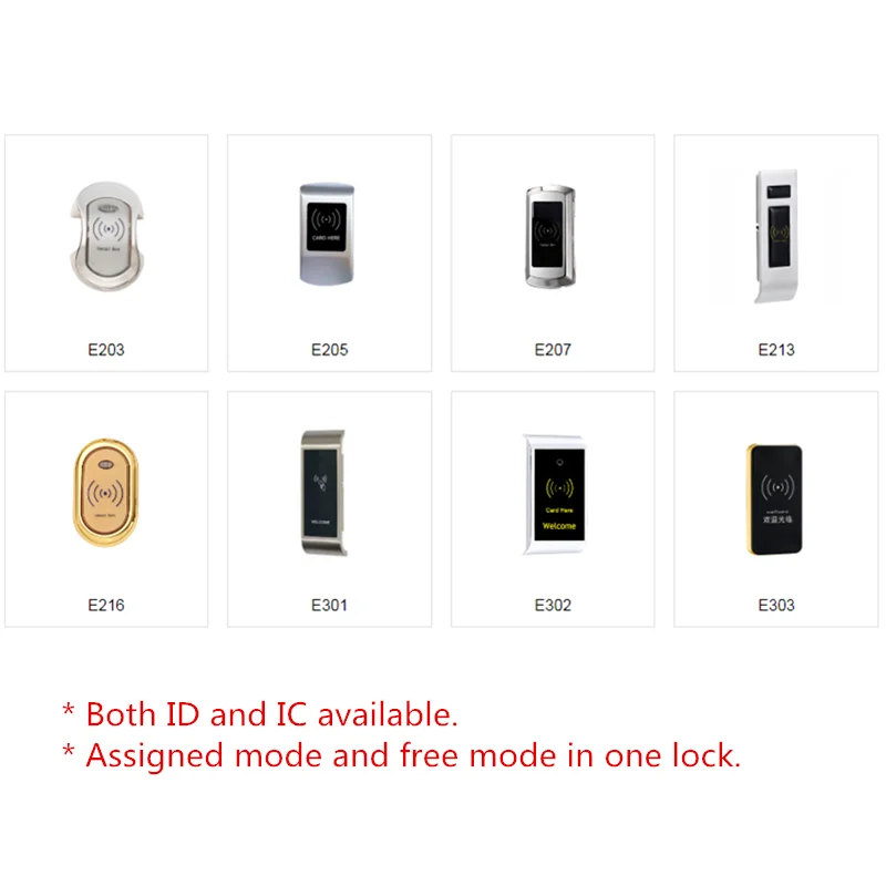 Электронный замок для шкафов с RFID-защитой 125