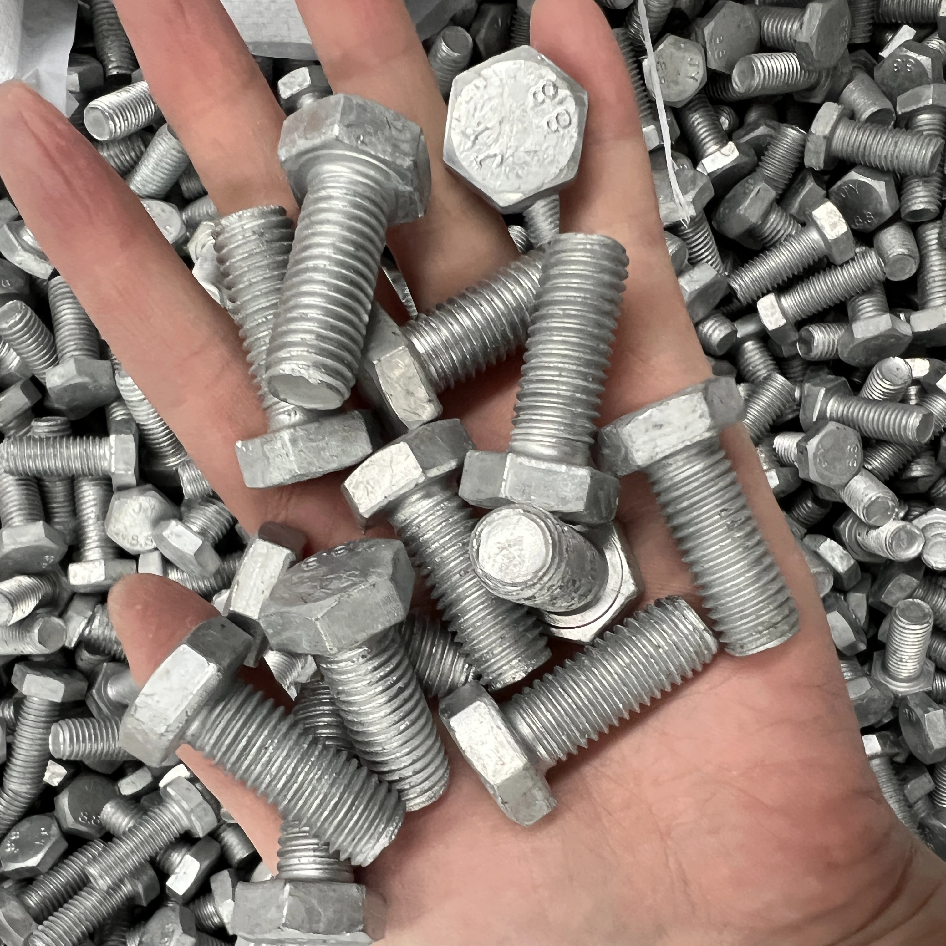 Factory Wholesale Price and High-quality Hot-Dip Galvanized Din933 Bolts Hex Bolts For Building Industry