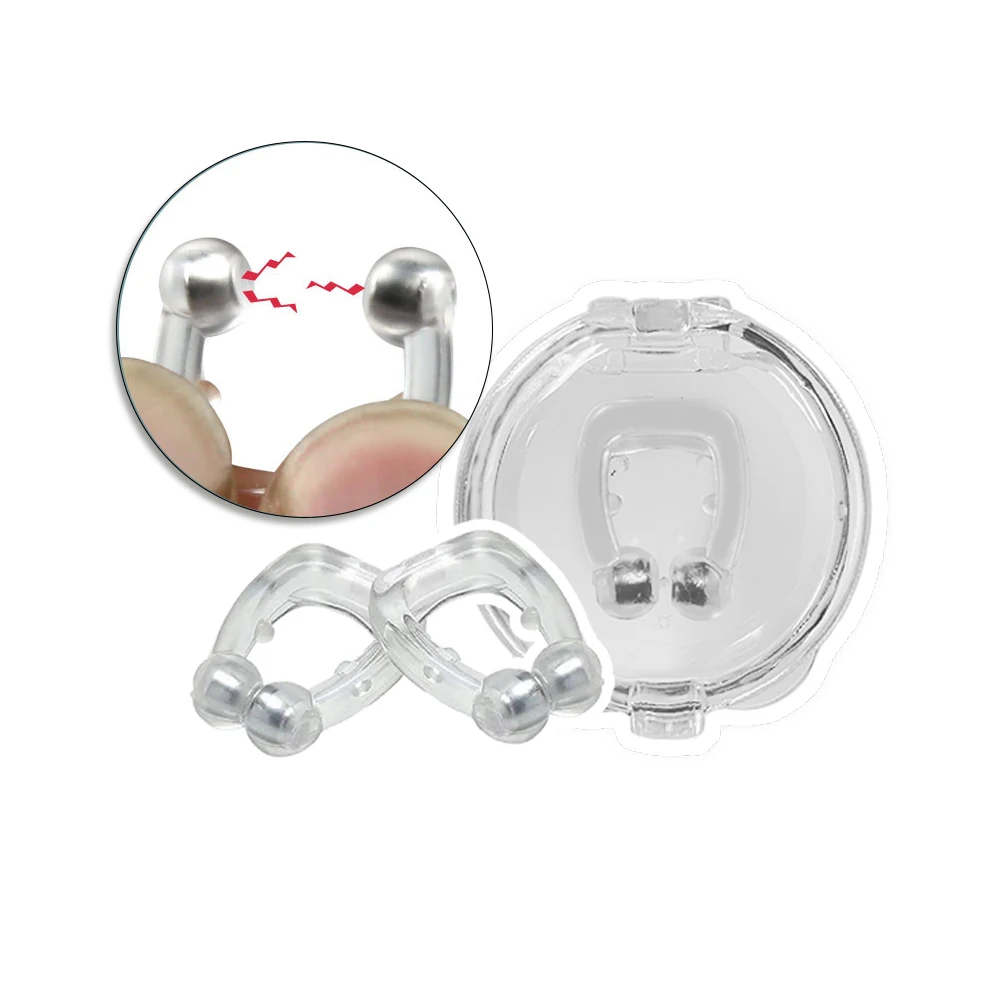 Comfortable Wearing Anti-snore Nasal Clips anti Snoring device for deep sleep