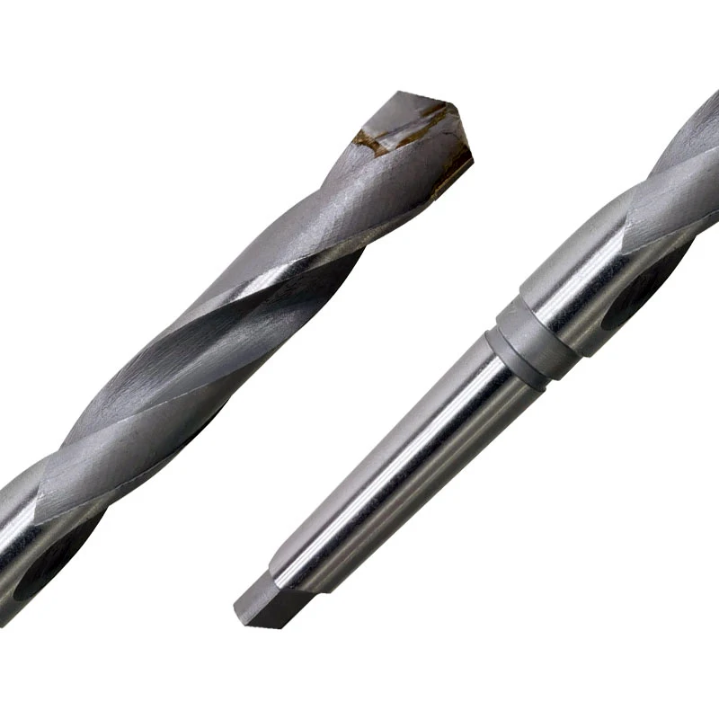 YG8 tungsten steel taper shank twist drill bit with carbide inlay 10-11-12-14-15-16-19-30m
