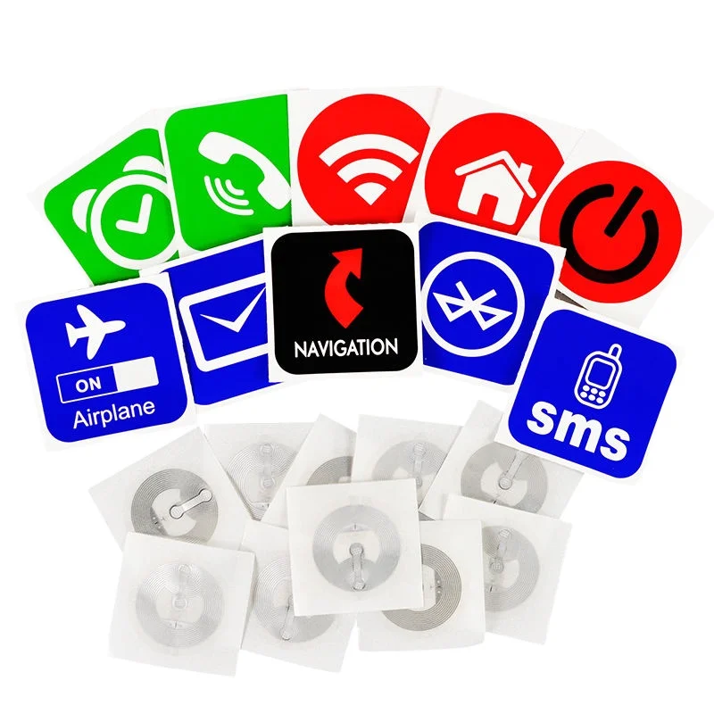 Writable Printable Cheap 13.56mhz RFID Paper NFC Slix 1/2 Tag Label Rolls Price