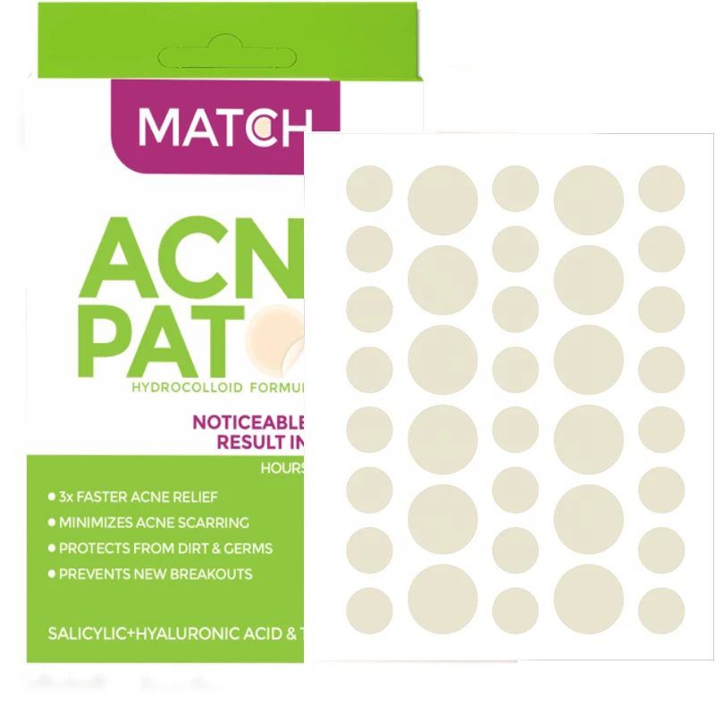 OEM Transparent Acne Cover Patch Private Label Hydrocolloid Pimple for Skin Care Patch
