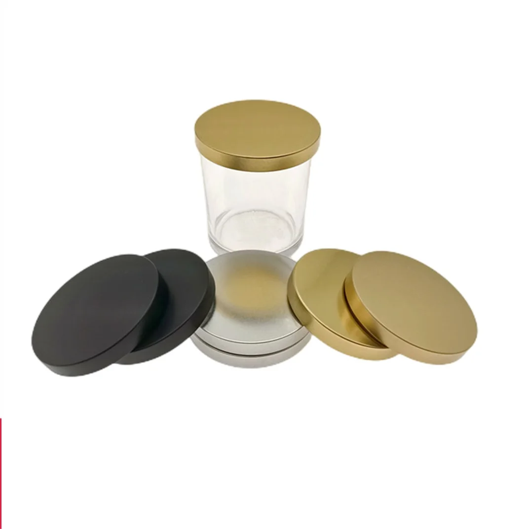 Empty Small 8 Oz 6 Oz 4 Oz 2 Oz Soy Wax Metal Tin Cans Candle Jars Candle Tins Jar for Candles