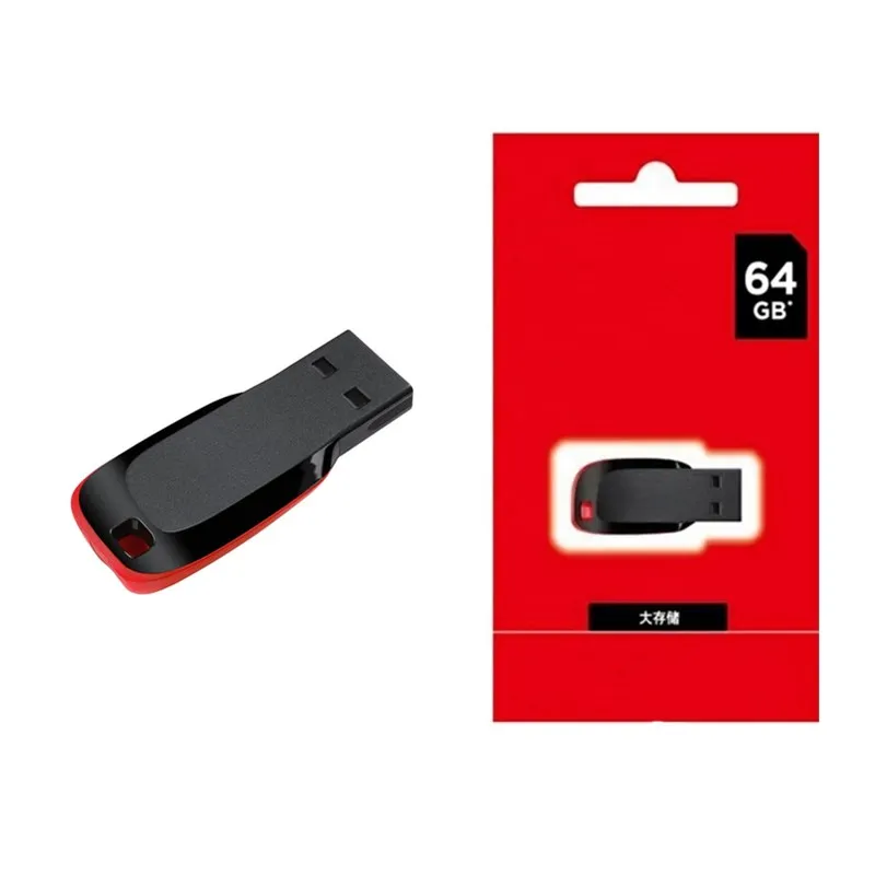 Hot Sell Usb Flash Drive CZ50 U Disk Driver 32GB 64GB Mini Pen Drive