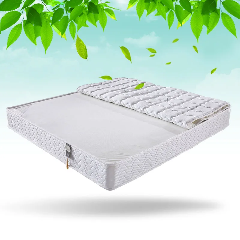 
Hot selling modern home hotel bedroom double bed mattress coconut fiber soft and hard moderate elastic mattress 