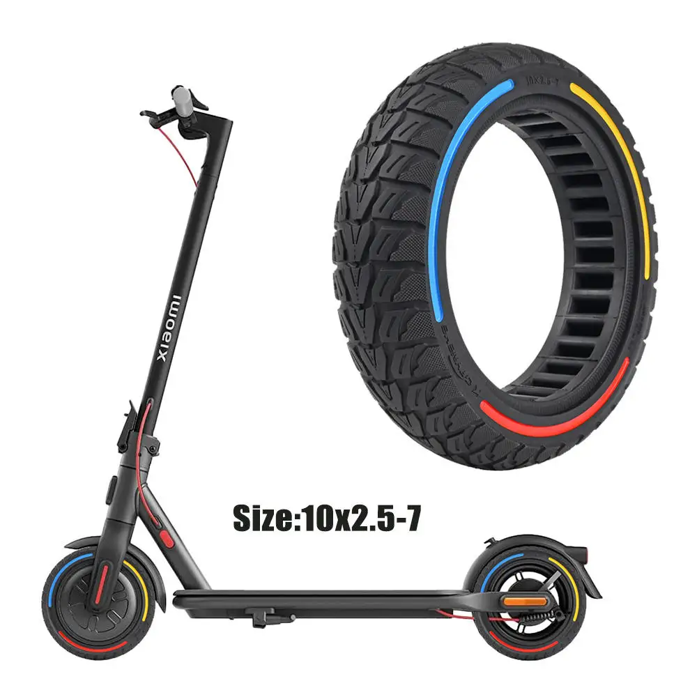 Newest 8.5 inch 9.5Inch 10inch Off-road Solid Tyre For Xiaomi M365/pro/1s/Lite/pro2/mi4/4 Pro ninebot NIU Electric Scooter