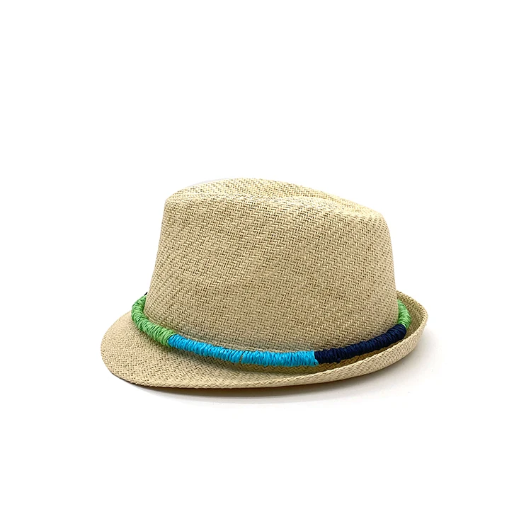 Factory Direct Supply Beige Beach Hat Straw Spring Outing Visor Hat