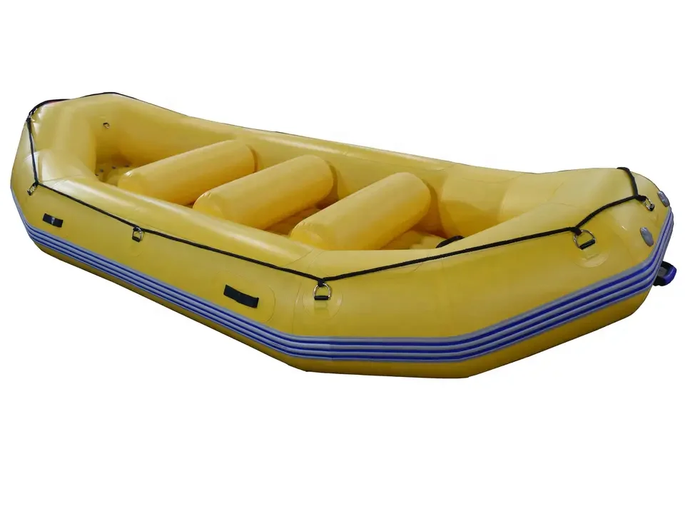 Inflatable Raft 410 380 1.2 PVC Low Price Pontoon Boat Rubber Pack Raft Boat