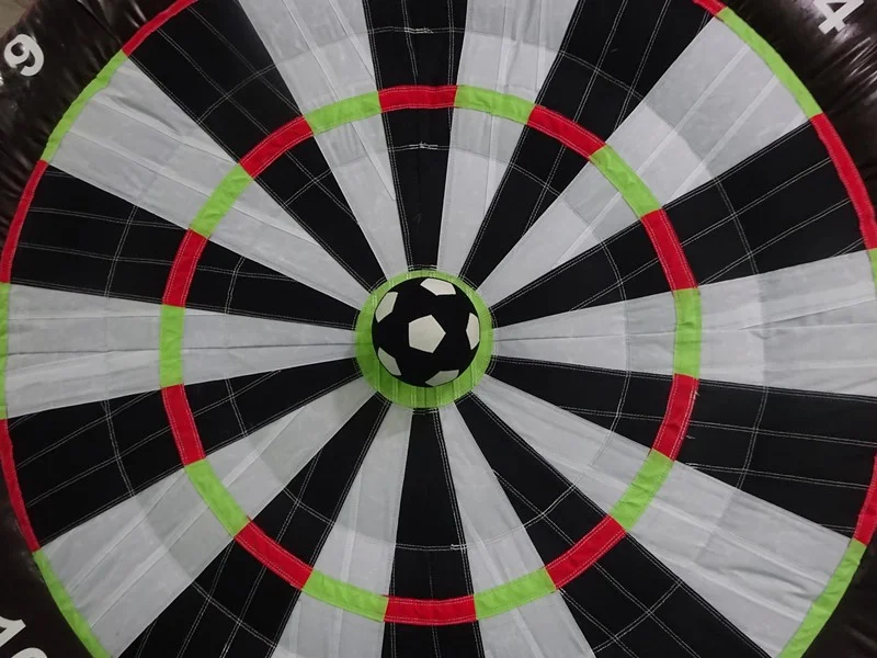 Team Building Sports Inflatable Soccer Darts Board Shooting Game Football Darts Score Board For Team Building