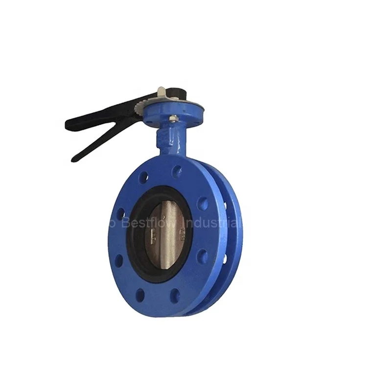 EN593 U Тип фланец Дроссельный клапан