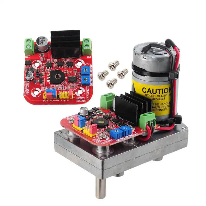 2024 New OEM/ODM ASME-05B High Power Robot Servo 12V~24V 380kg.cm ASME-05B Large Torque Servo For Robotic Manipulator Arm