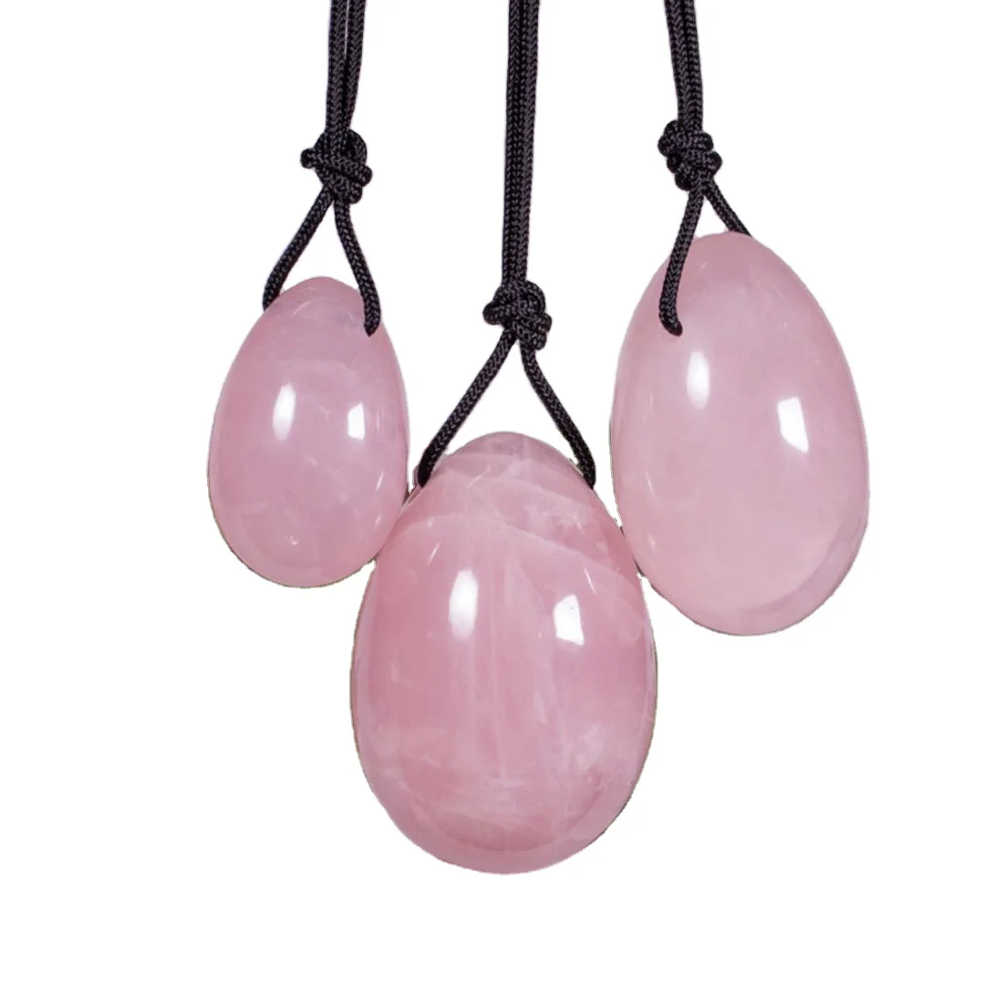 Яйца Yoni 100% Кварцевые 5 х4 см 3 х2