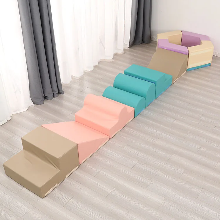 Kids Foam Blocks Toddler Climb And Crawl Activity Play Set, Lightweight Baby Climber Play Toys Indoor Soft Play Equipment