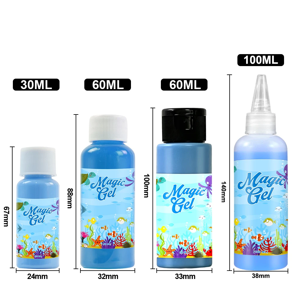 KHY DIY Magical Set Creation Toy Animal Gel 3D Handmade Magic Gels Water Elf Kit