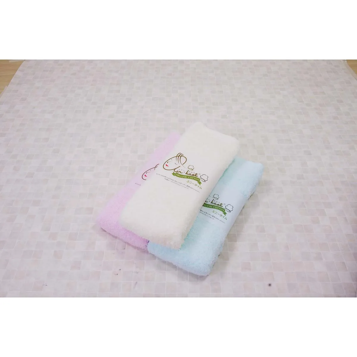 
Japan durable healthy and absorbent luxury white custom tea towel 