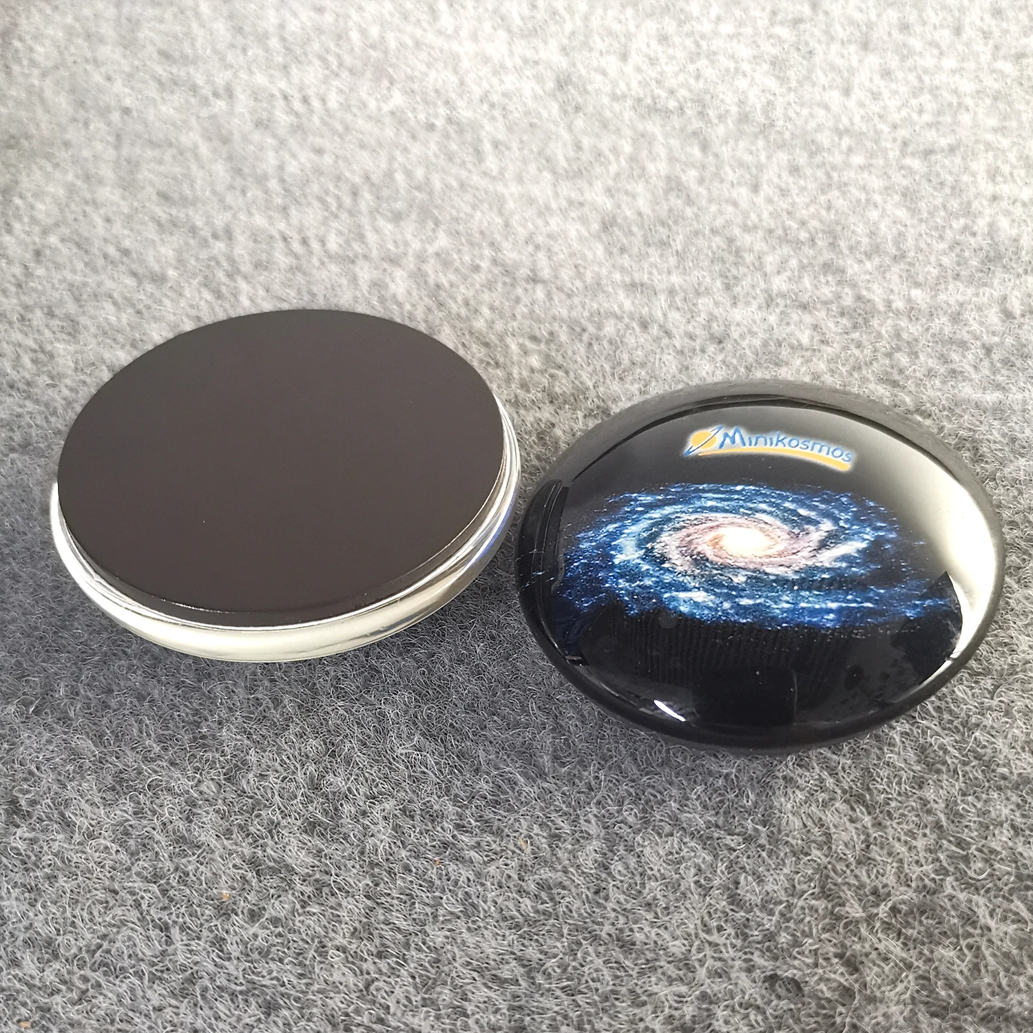 Factory hot sale custom crystal refrigerator magnets printed souvenir glass dome round fridge magnet