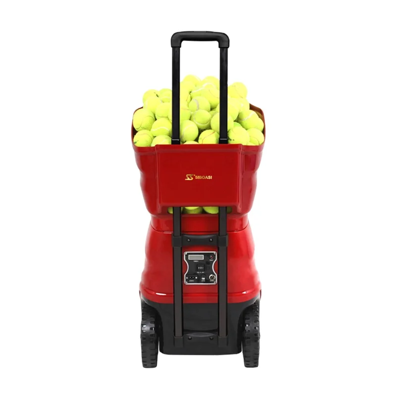 Factory direct price machine lance balle de tennis remote tennis auto feed machine tennis ball machine