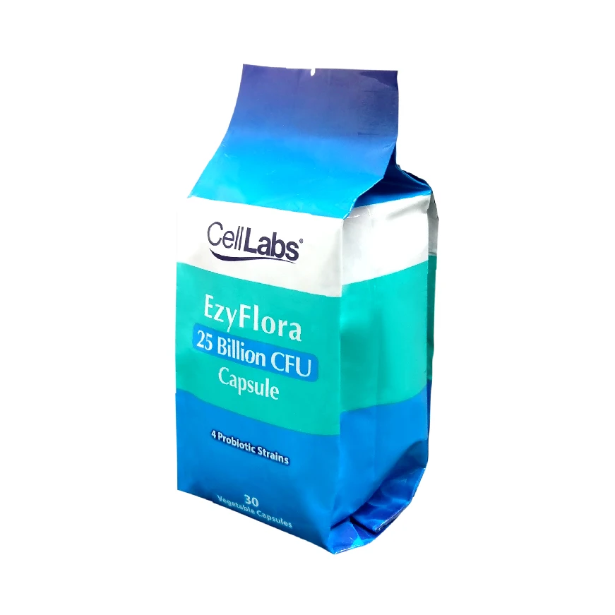Пробиотик 25B CFU CellLabs EzyFlora 4 шт.
