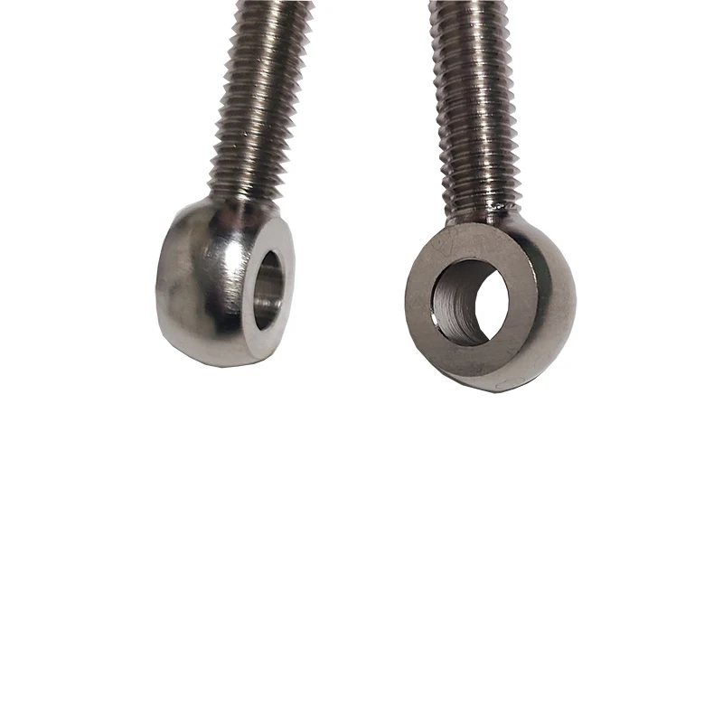 gr5 M8X65MM titanium Loop Circle Hole Eye Ring Screw Bolt Eyebolt