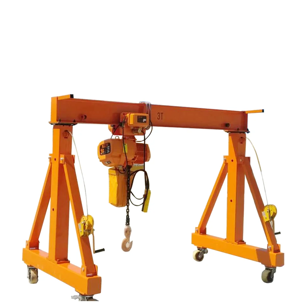 Small Mobile  2Ton, 3Ton portable Gantry Crane