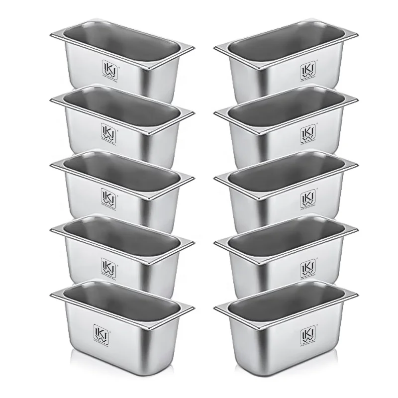Good Quality Stainless Steel Kitchen Buffet Food GN Pan Hotel Utensil 1/4 GN Pan Container