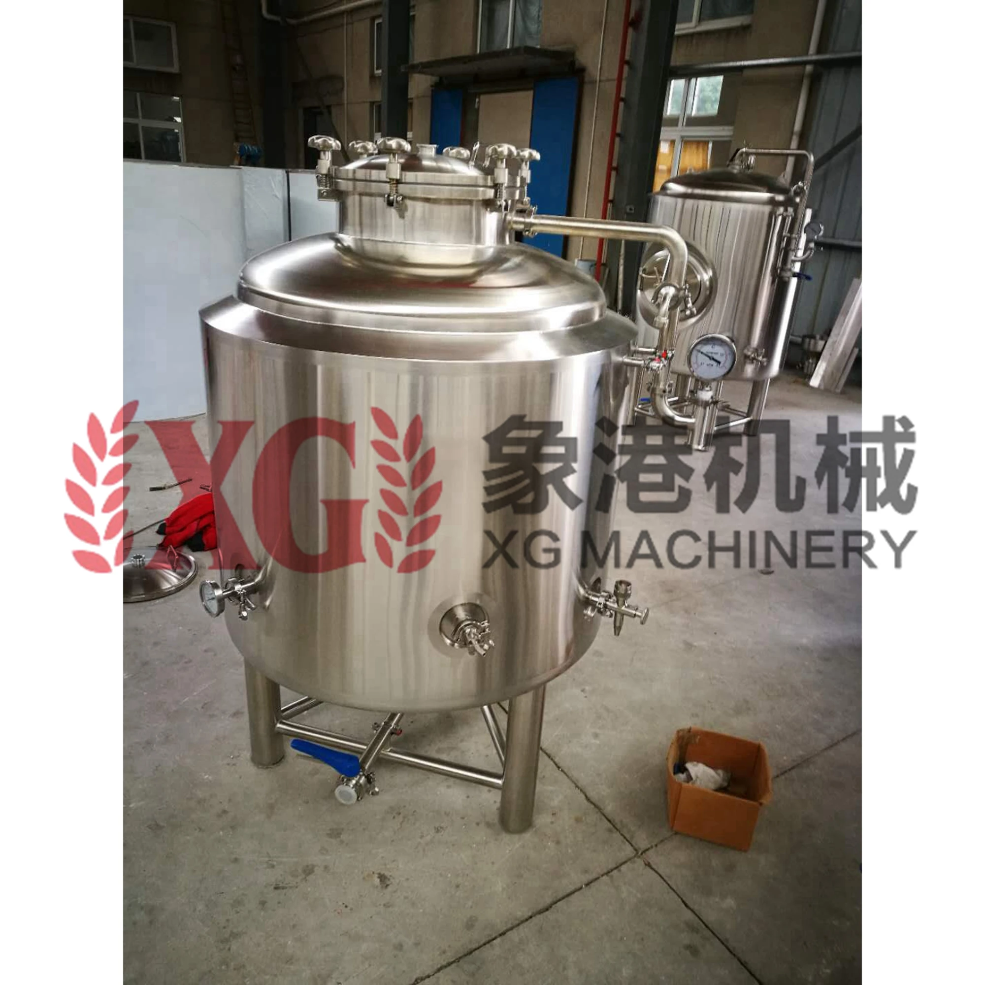 400L 4HL 3.5BBL высокое качество SUS304 герметичная гликоль с покрытием под давлением