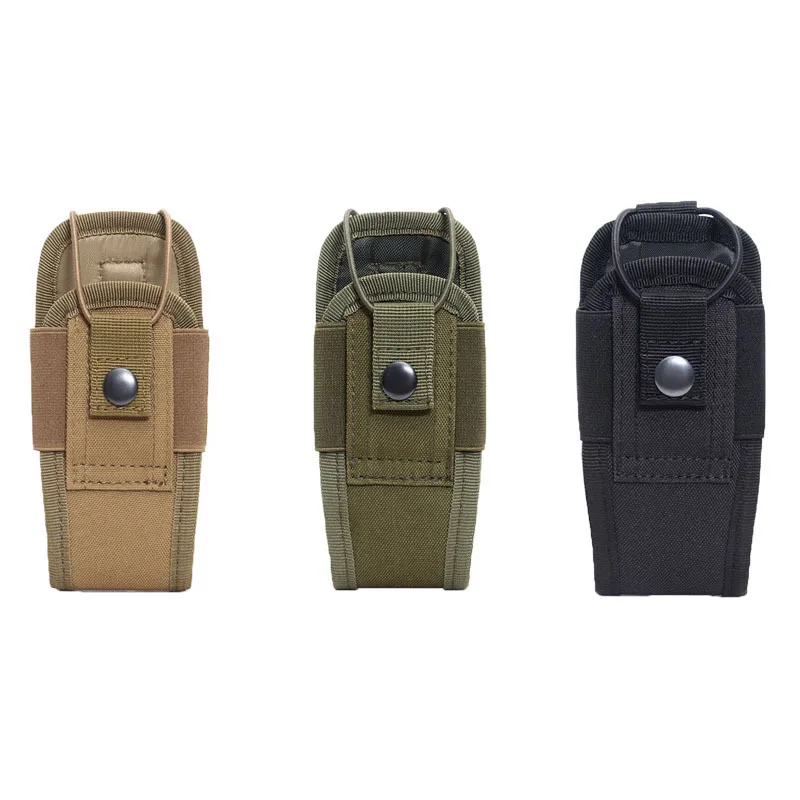 Molle Tactical Radio Walkie Talkie Holder Pouch Case for Duty Belt Intercom Bag Radio Holster