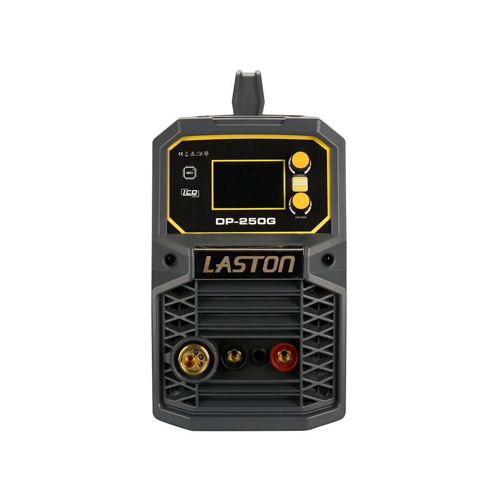Factory DP-250G TFT display different language switch single phase mig double pulse inverter mig welders