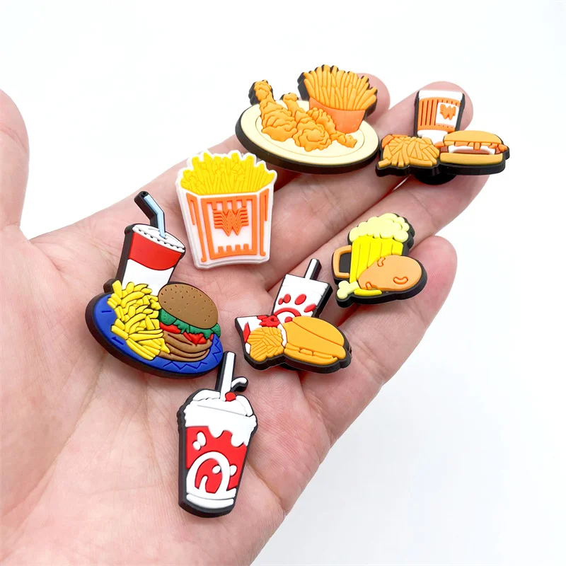 New Arrival For Kids Boys Soft Shoe Decoration Squid Game Croc Accessories