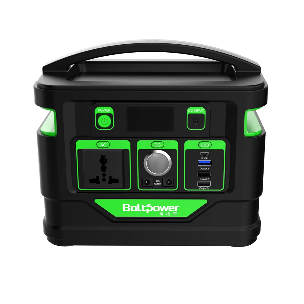 Solar generator 300W 500W 1000W 2000W large capacity super portable power station for hiking camping