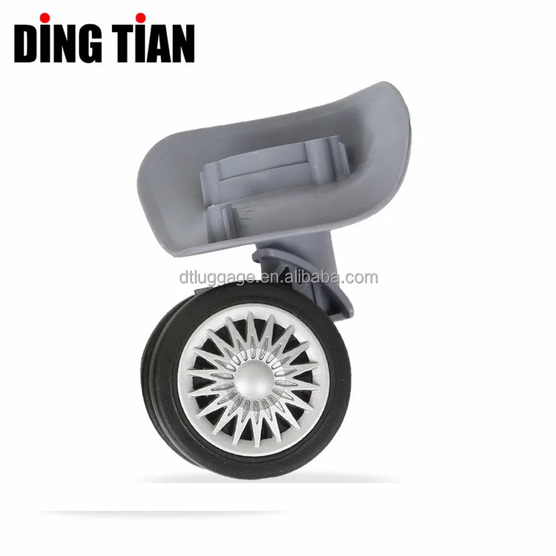 Wholesale New PP Plastic Material Spinner Wheel Suitcase Universal Rotative Travel Luggage Accessories Semi-Products SKD