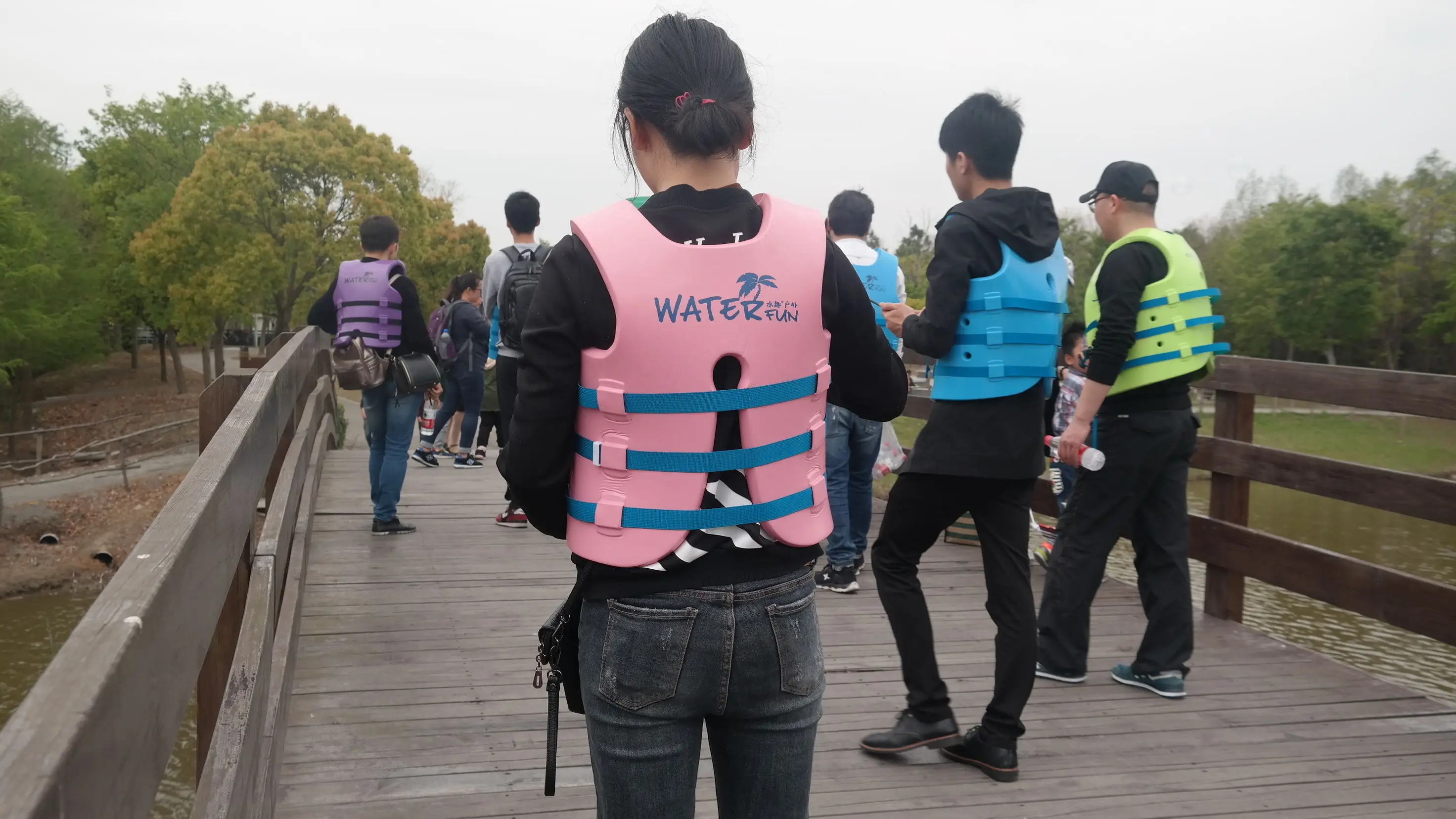 Best quality life vest for surfing water park marine life jacket Summer Fishing water play Life vest jacket