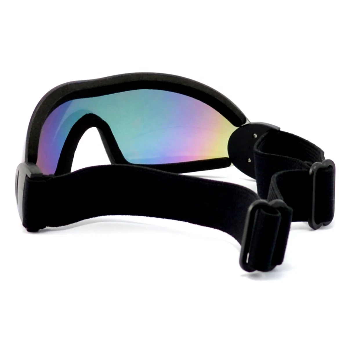 Quick adjustable headband Windproof Anti impact Skydiving goggles Mirror Skydiving Glasses with soft face foam