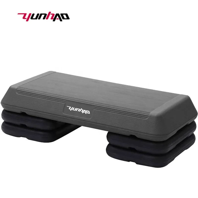 Professional Manufacture Freestyle 72cm Adjustable Platform Aerobic Step Board With 10-20CM Risers