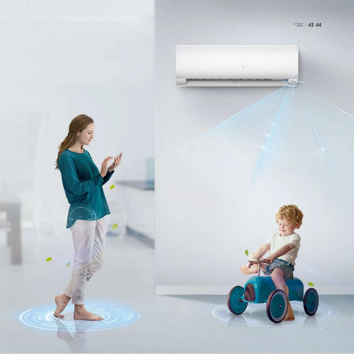 DAIKE Cheap Price High Quality Inverter Air conditioner Wall Mounted Split Type Inverter AC Air Conditioner