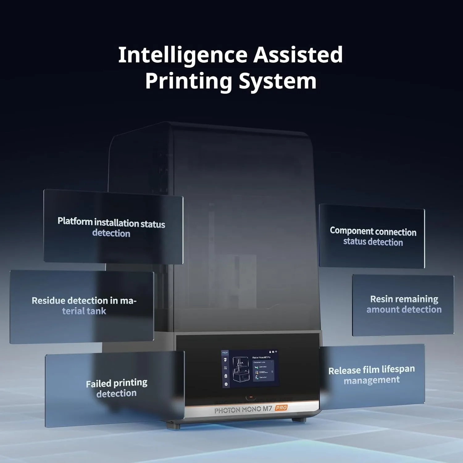 2024Anycubic Wholesale Photon Mono M7 Pro HD 14K Large Print Size 223*126*230mm LCD  3D Printer