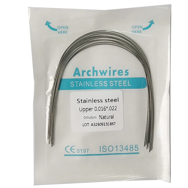 Stainless Steel Arch Wires of orthodontic