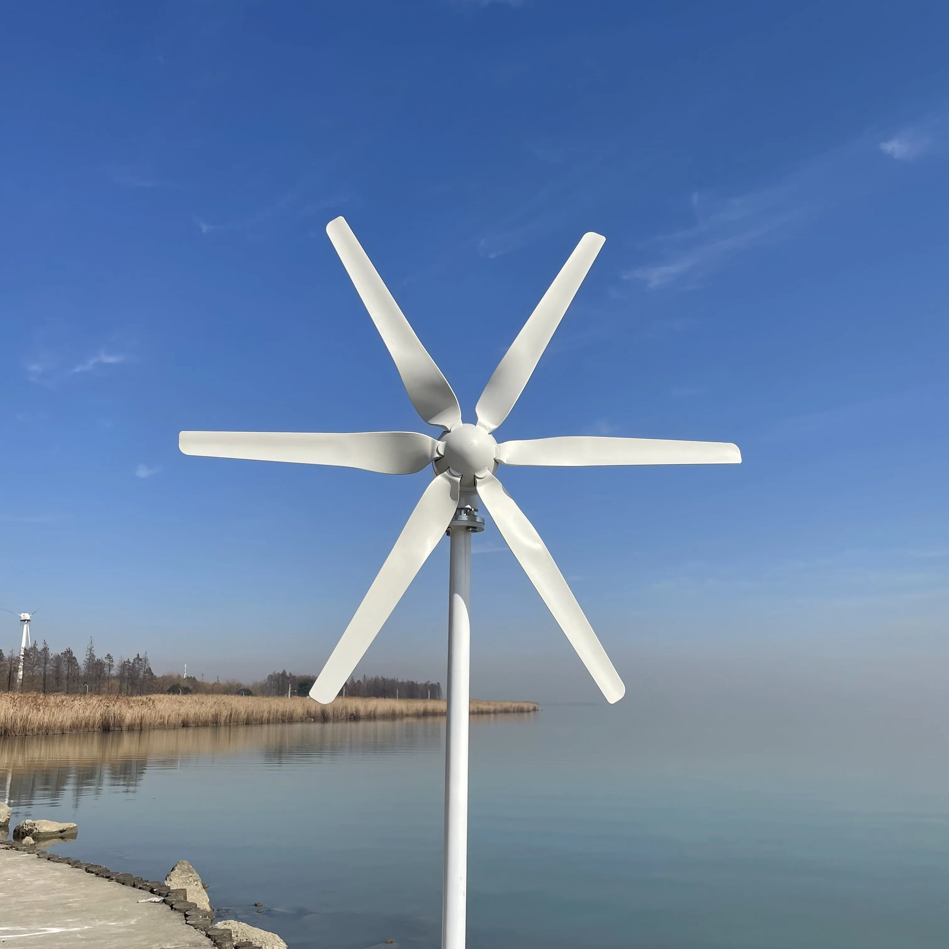Ready to Ship Windmill 48v 24v 12v Horizontal Wind Generator 800w 1000w 2000w 3000w 5000W Wind Turbine on Grid