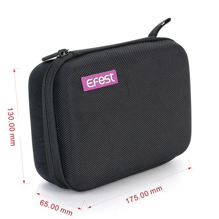 
Trendy Efest U2 Travel Zipper Case Nylon Multi Compartment Tool Bag For Vapor Kit Eliquid Battery 