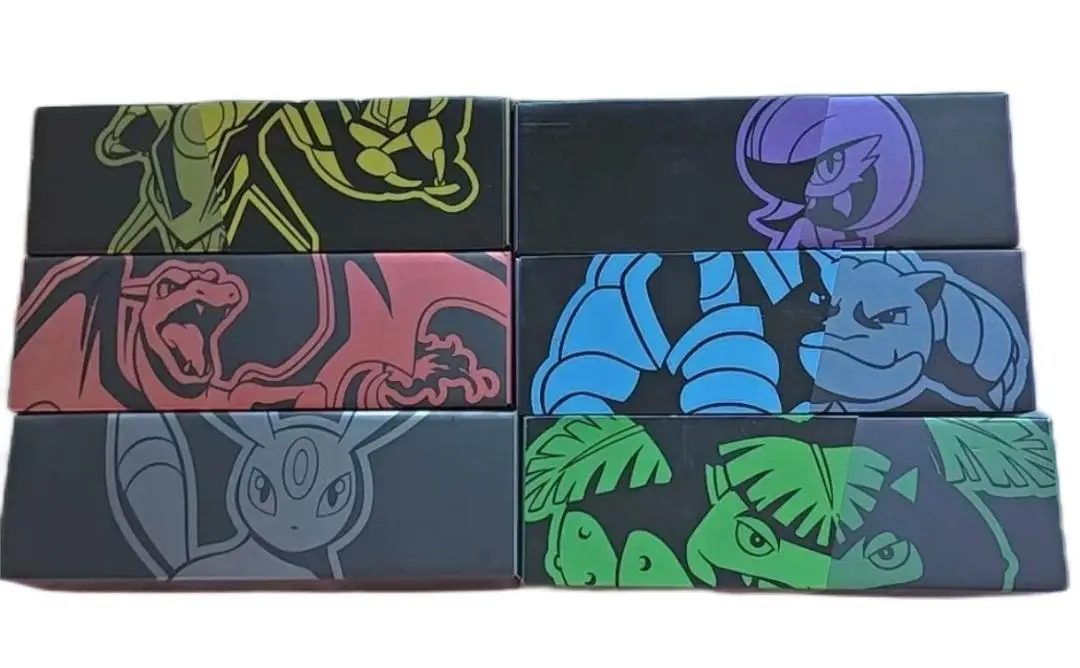 Genuine Original Pokemond PTCG Card Sword Shield Chinese 25th Anniversary Charizard Moon Eevee Blastoise Rayquaza Collection Box