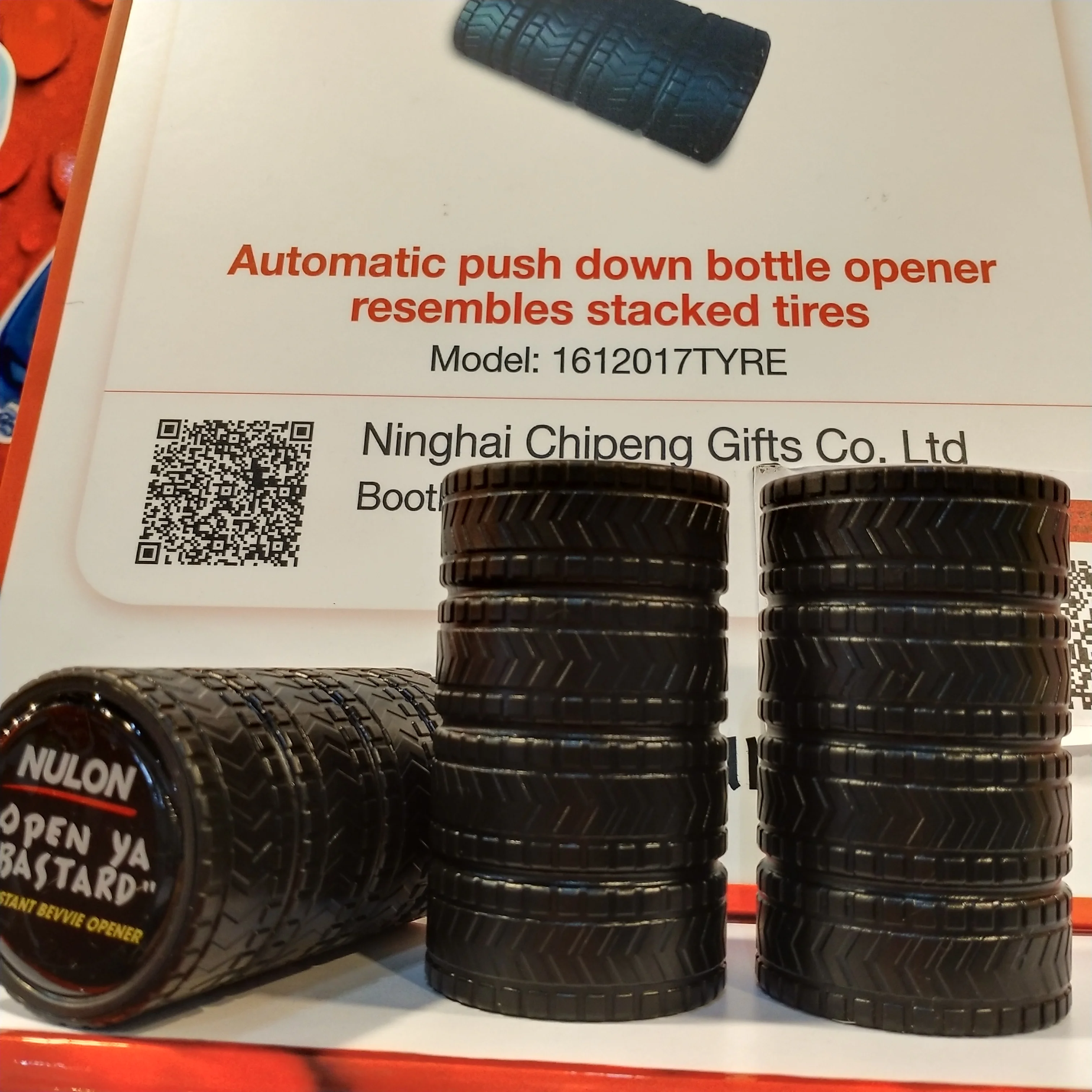 Штабелируемая шина, открывалка для бутылок, запатентованная открывалка для пива