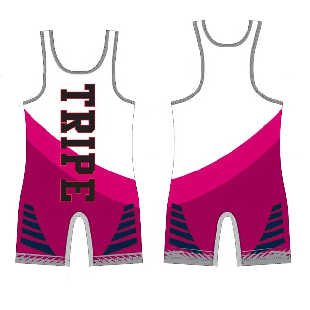 wholesale custom china sublimation youth wrestling singlets boys wrestling singlet