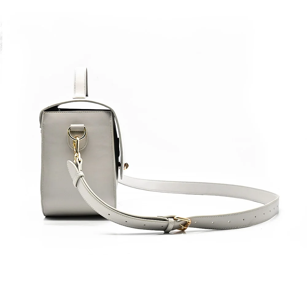 Custom Microfiber Leather Fashion Photographers DSLR Camera Crossbody Camera Bag