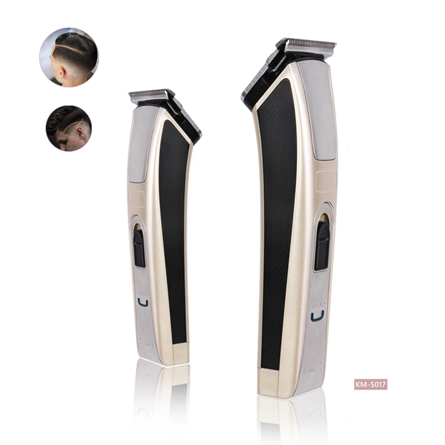 Travel Home Use Kemei 5017 Hair Clipper Haircut Machine Cordless Beard Hair Trimmer For Men